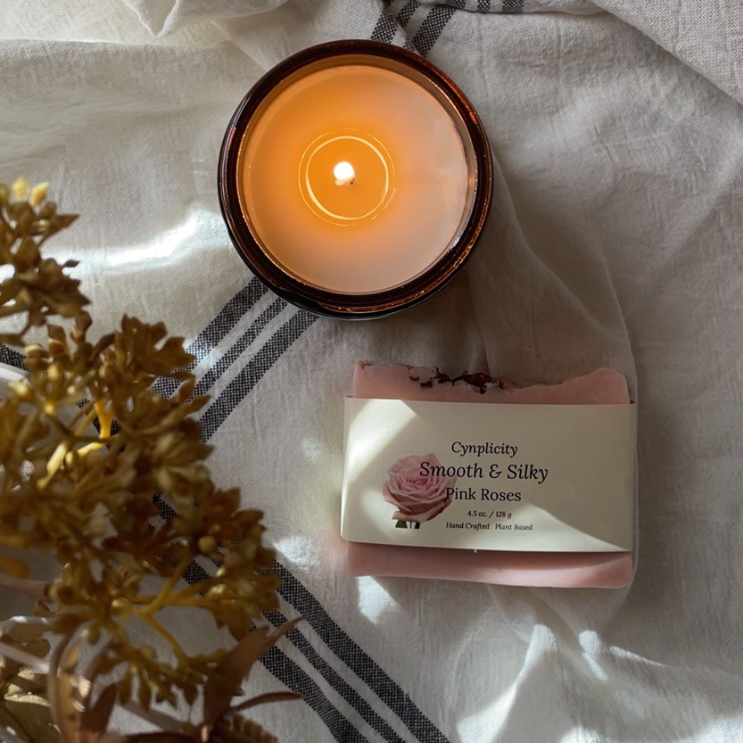 handmade artisan soap & candle