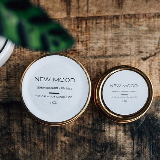 lemon tin, lemon travel tin, spring candle