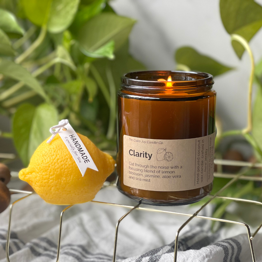 Lemon Scented Candle Set