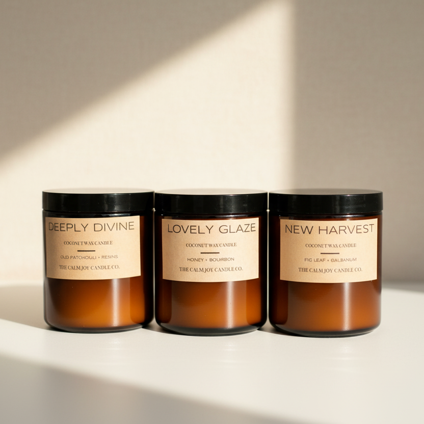 Amber Oud Patchouli Citrus Candle