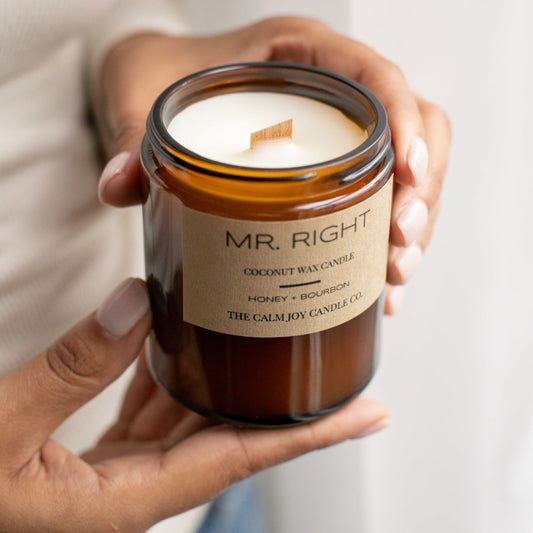 honey candle, coconut wax candle, honey coconut wax candle, bourbon candle