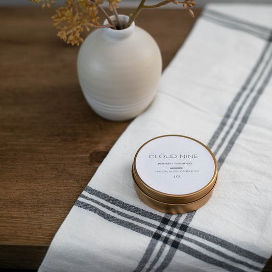 Pumpkin Persimmon Candle Tin