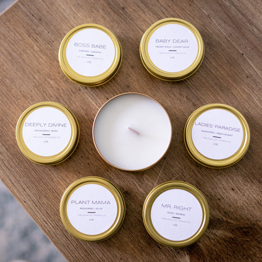 Mangosteen Coconut Berry Candle Tin